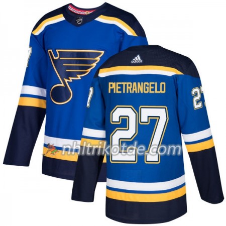 St. Louis Blues Trikot Alex Pietrangelo 27 Adidas 2017-2018 Blau Authentic - Herren St. Louis Blues Trikot Alex Pietrangelo 27 Adidas 2017-2018 Blau Authentic - Herren